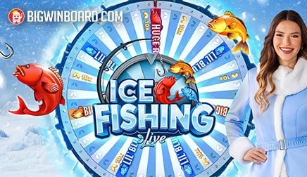 Ice fishing live casino, ice fishing game